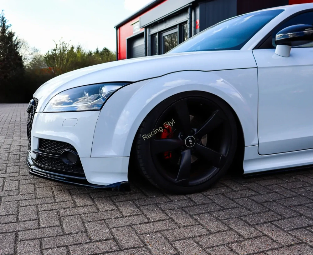 Audi TT 8J S-Line Competition přední spoiler lip Glossy Black IN Tuning Lesk