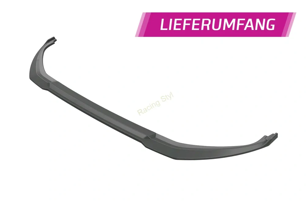 Škoda Elroq přední spoiler lip Glossy Black CSR Lesk