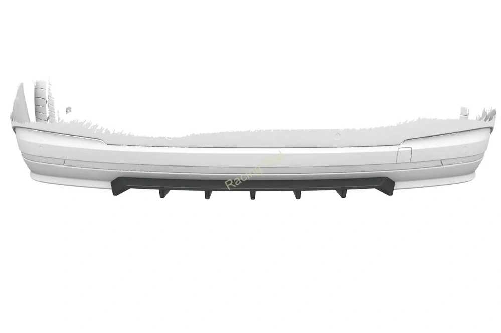 Škoda Enyaq iV spoiler na zadní nárazník difuzor Glossy Black CSR Lesk