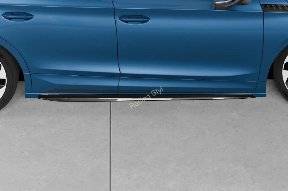 Škoda Enyaq iV nástavce na boční prahy Glossy Black CSR Lesk