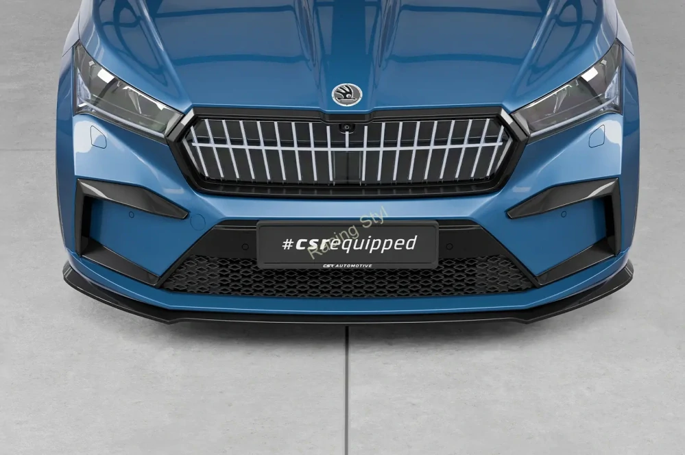 Škoda Enyaq Sportline/ RS přední spoiler lip Glossy Black CSR Lesk