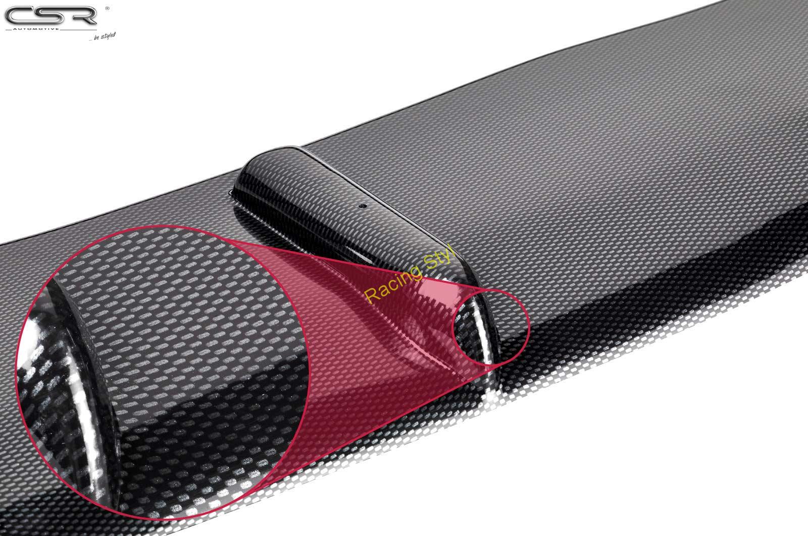 Škoda Superb II 2013- přední spoiler lipa Carbon-Look CSR