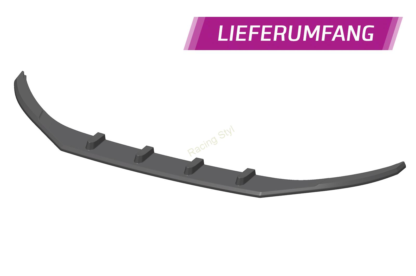 VW Arteon přední spoiler lipa Glossy Black CSR Lesk