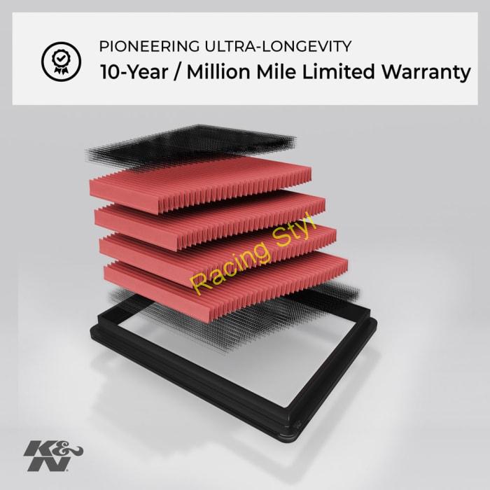 Vzduchový filtr K&N 33-5023 Jeep Wrangler 2.8L Diesel 2007-18