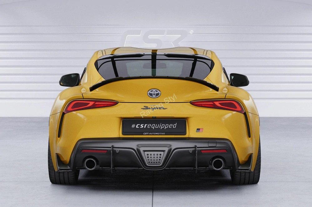 Toyota GR Supra (A90) zadní spoiler Glossy Black CSR Lesk