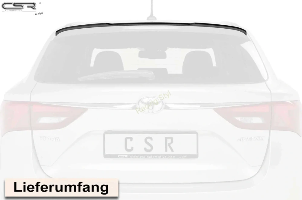 Toyota Avensis (T27) Kombi spoiler nad zadní okno Glossy Black CSR Lesk