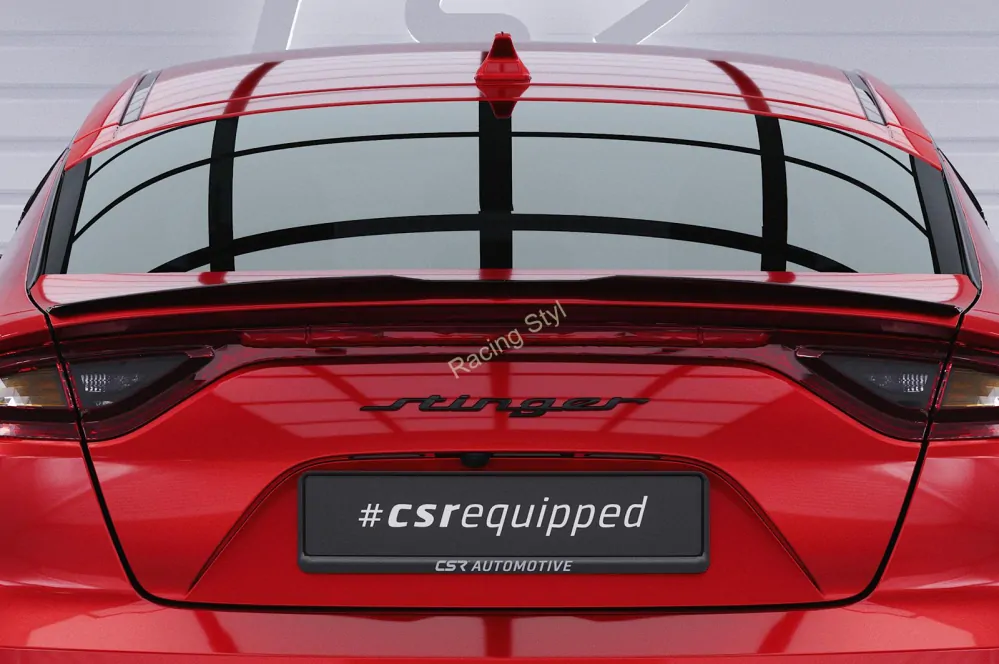 Kia Stinger GT spoiler na víko kufru Glossy Black CSR Lesk.