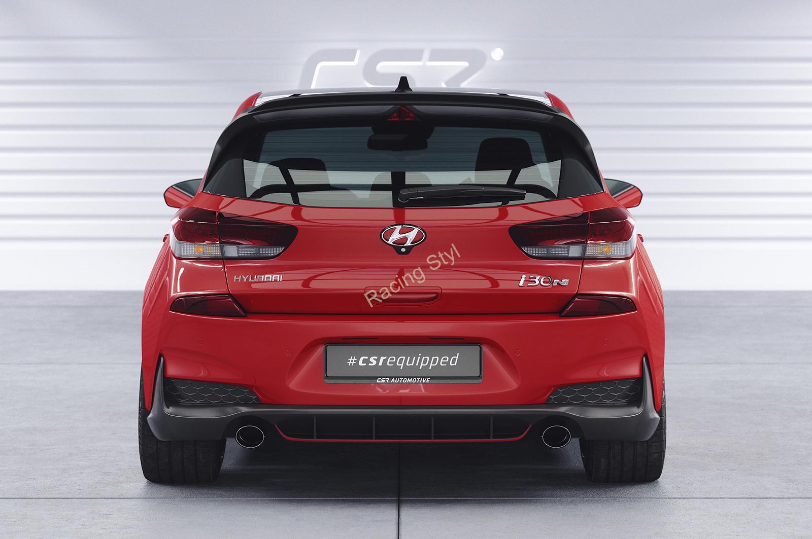 Hyundai I30 N (PD) spoiler nad zadní okno Glossy Black CSR Lesk