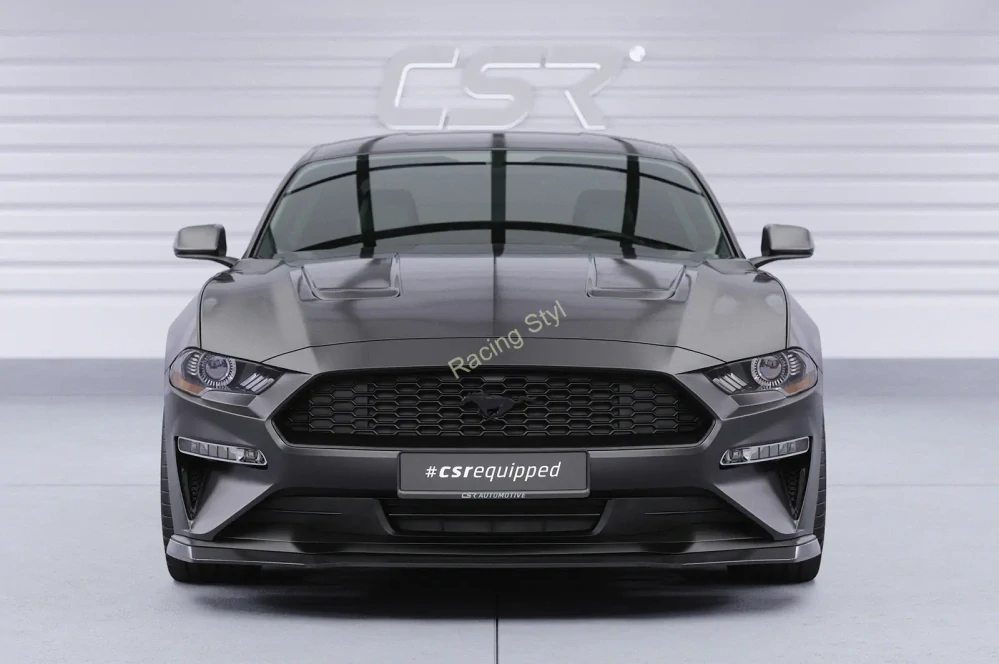 Ford Mustang VI Facelift přední spoiler lipa CSR Matt.