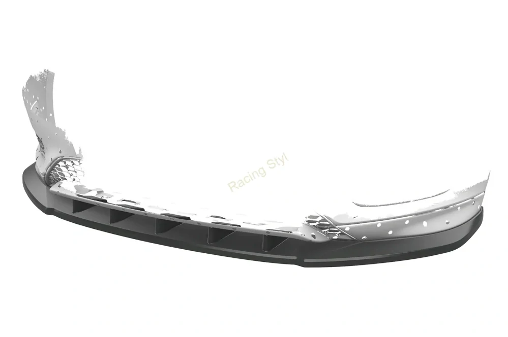 Ford Focus MK3 Facelift ST-Line přední spoiler lipa Glossy Black CSR Lesk.