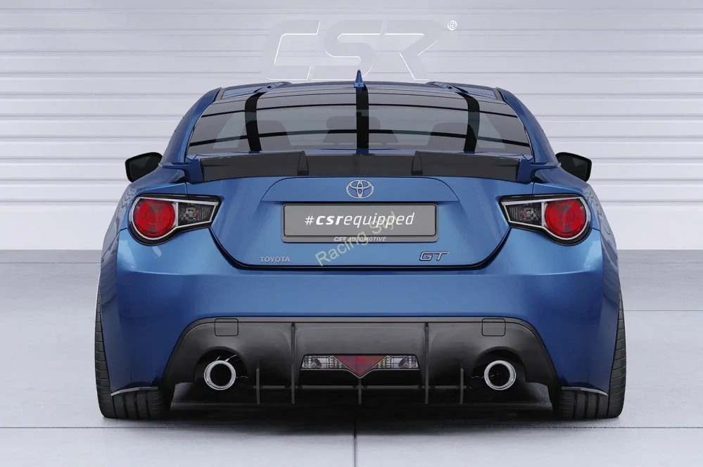 Toyota GT86 spoiler na zadní křídlo Glossy Black CSR Lesk