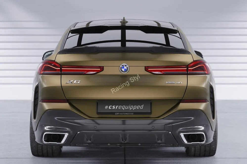 BMW X6 G06 spoiler nad zadní okno Glossy Black CSR Lesk