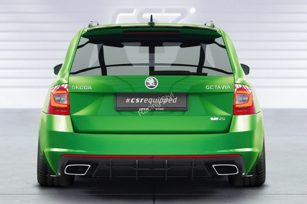 Škoda Octavia 3 typ 5E RS difuzor na zadní nárazník CSR