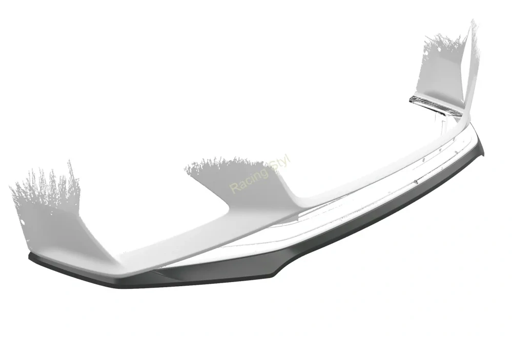 Audi RS6 C8 /RS7 C8 (4K) přední spoiler lipa Glossy Black CSR Lesk