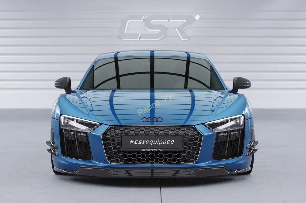 Audi R8 (4S) boční křidélka na nárazník Glossy Black CSR Lesk