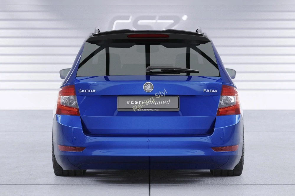 Škoda Fabia 3 Combi spoiler nad zadní okno Glossy Black CSR Lesk.