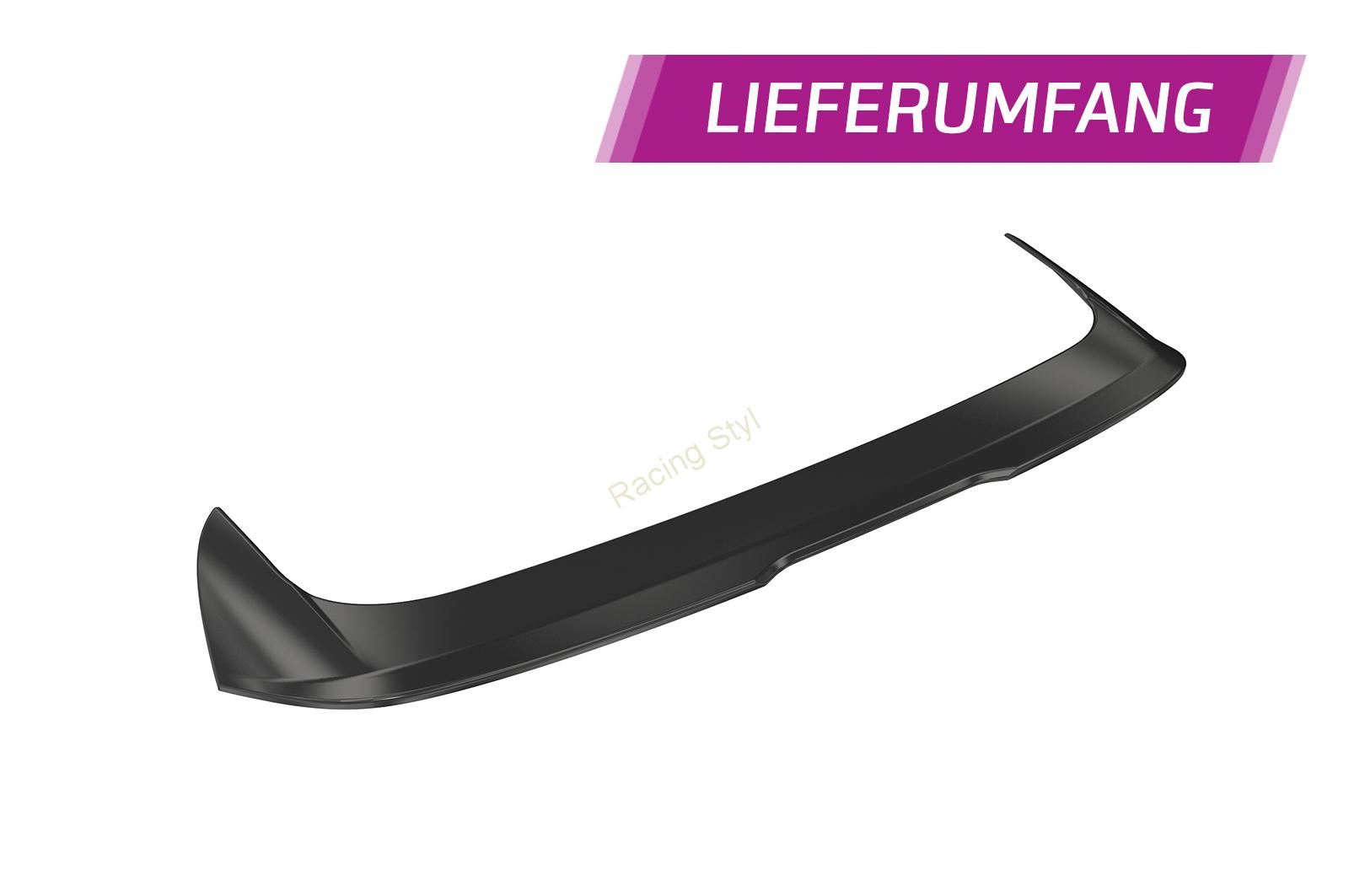 VW Golf 8 (Typ CD) Variant spoiler nad zadní okno Glossy Black CSR Lesk.