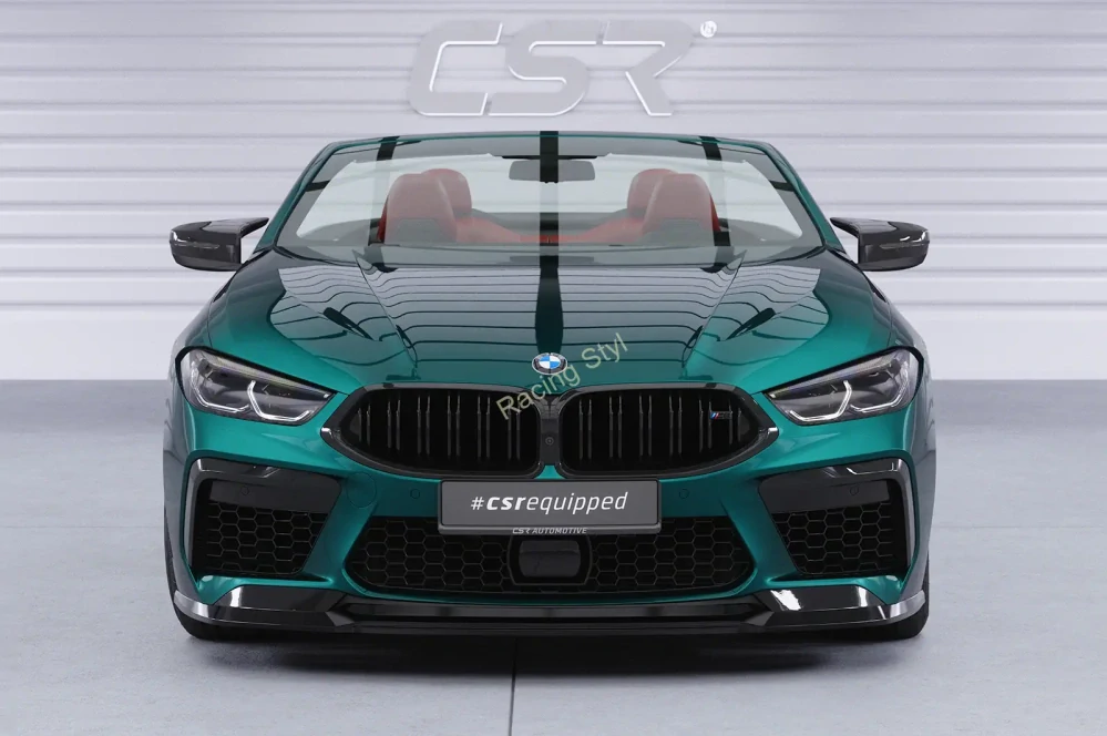 BMW M8 Competition F91/F92/F93 přední spoiler lipa Glossy Black CSR Lesk