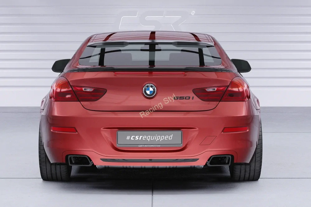 BMW 6 F12/ F13 spoiler na víko kufru Glossy Black CSR Lesk