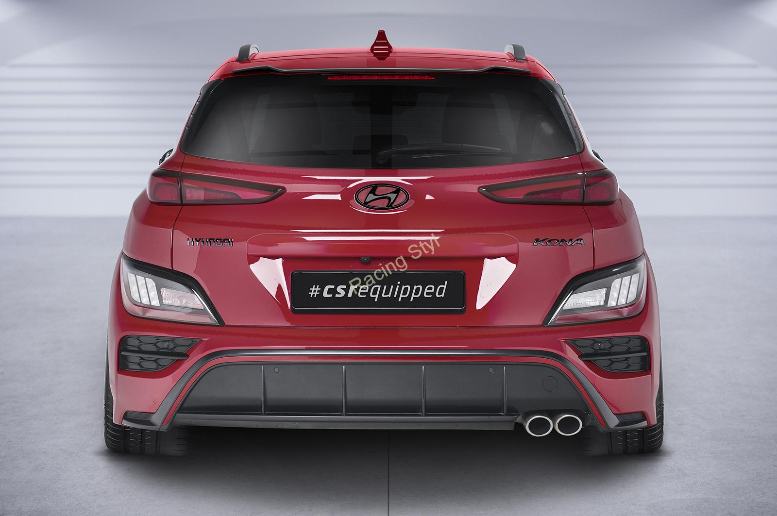 Hyundai Kona spoiler nad zadní okno Glossy Black CSR Lesk