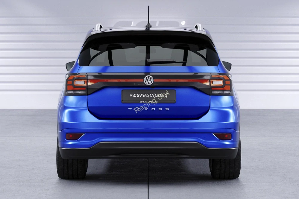 VW T-Cross spoiler nad zadní okno Glossy Black CSR Lesk.