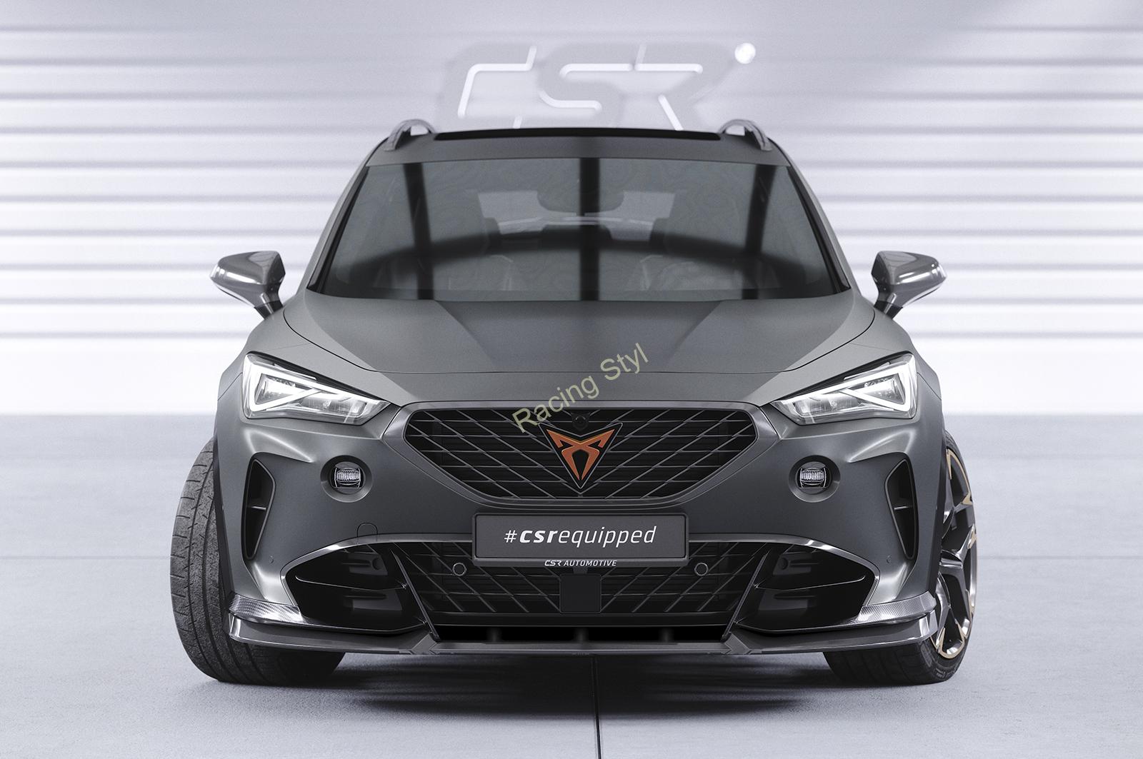 Cupra Formentor VZ5 přední spoiler lipa Glossy Black CSR Lesklá
