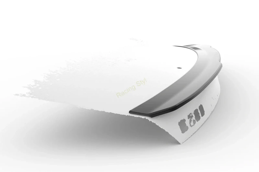 Mercedes Benz E W213 Sedan spoiler na víko kufru Glossy Black CSR Lesk