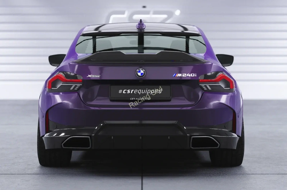 BMW 2 G42/ G87 Coupe spoiler na zadní okno Glossy Black CSR Lesk