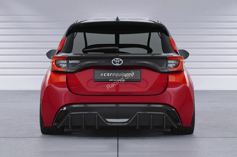 Toyota Yaris 4 (XP21) spoiler na zadní nárazník Glossy Black CSR Lesk