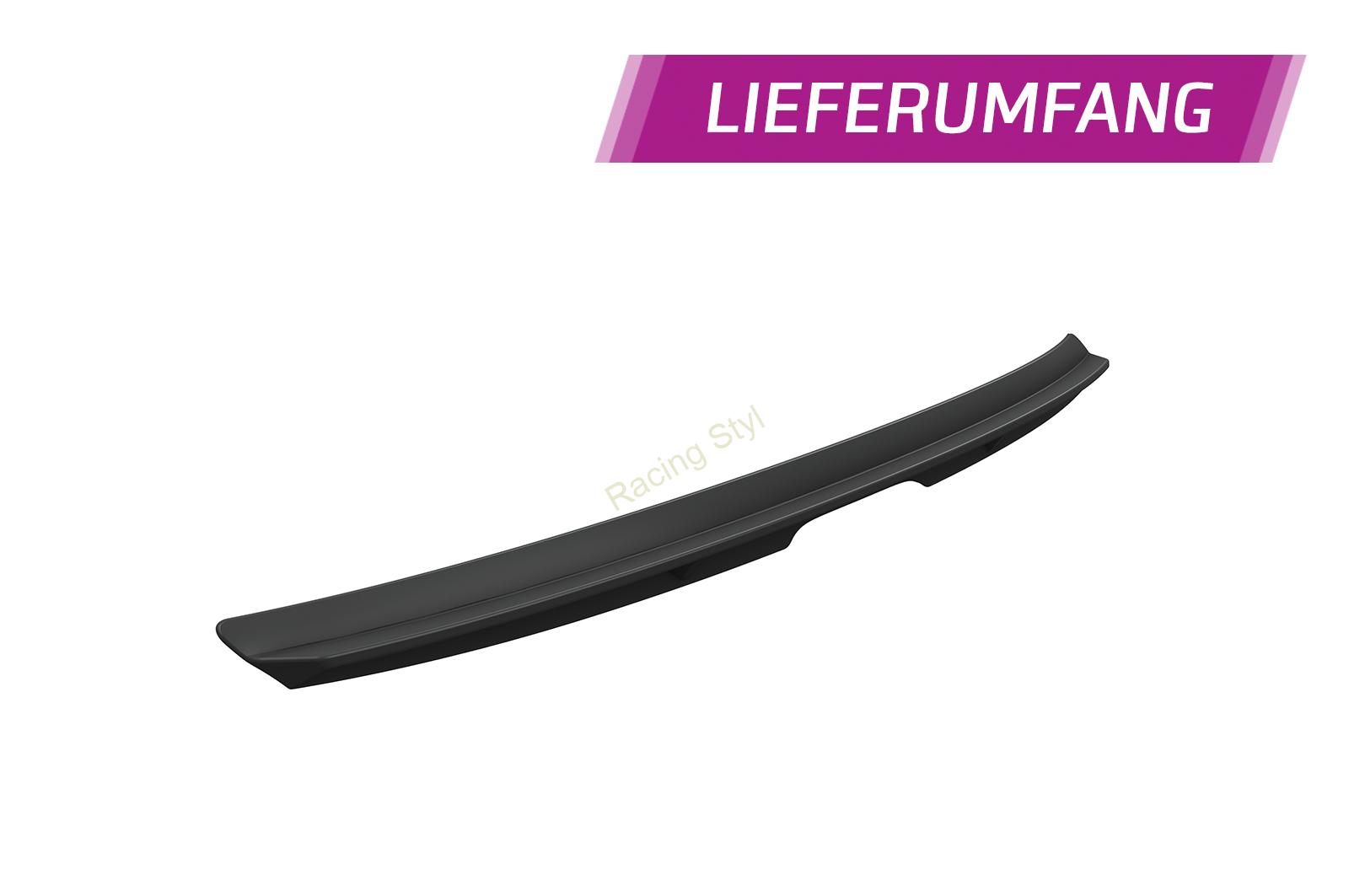 Audi Q7/ SQ7 (4M) spoiler pod zadní okno Glossy Black CSR Lesk.