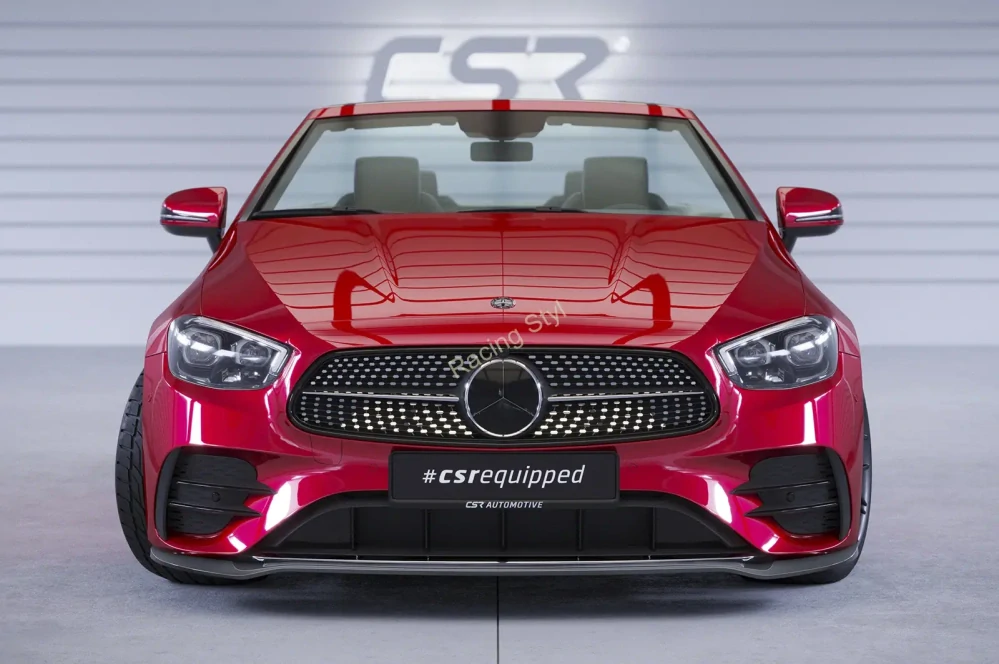 Mercedes Benz E (A238/C238) AMG-Line přední spoiler lipa Glossy Black CSR Lesk