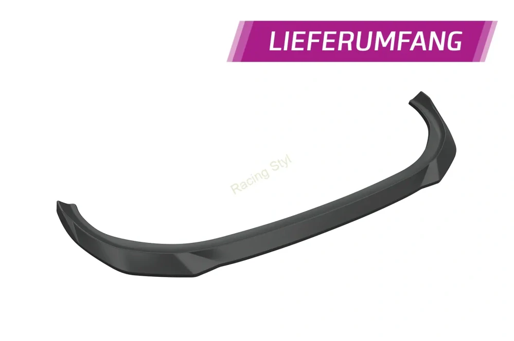 Citroen C4 (3 Gen) přední spoiler lip Glossy Black CSR Lesk