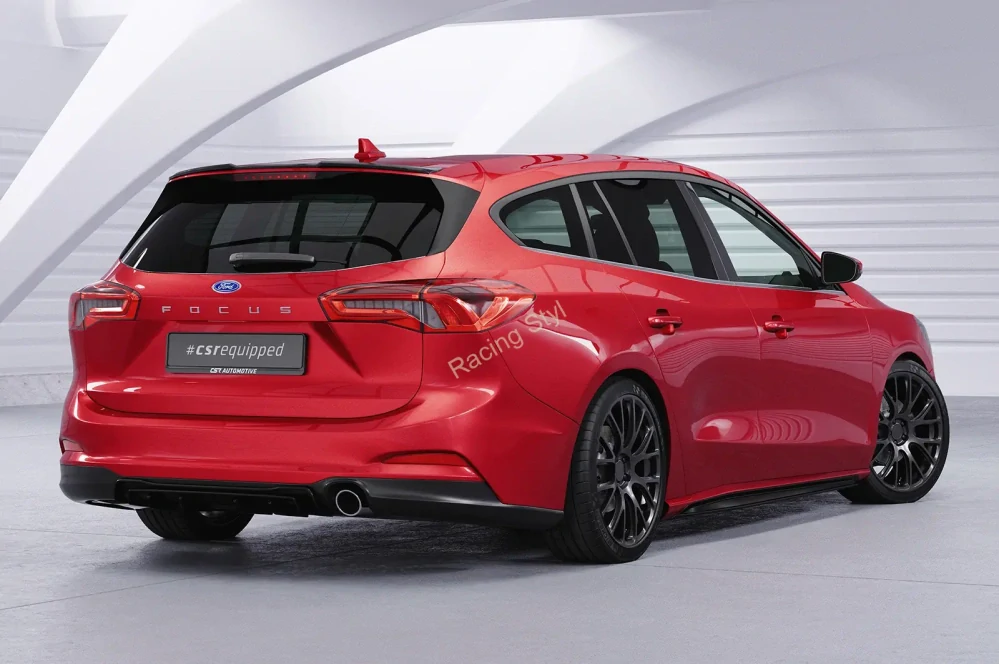 Ford Focus MK4 Turnier nástavce na boční prahy Glossy Black CSR Lesk.