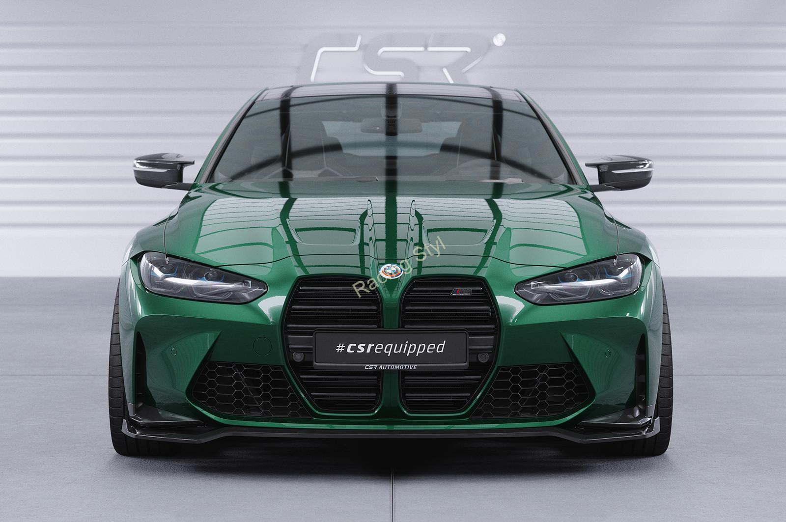 BMW M3 G80/G81 a M4 G82/G83 Competition přední spoiler lip CSR Matt