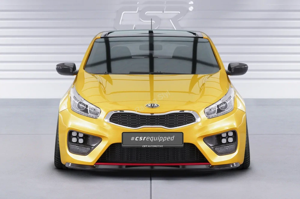 Kia Ceed (JD) GT/ Pro Ceed (JD) GT přední spoiler lipa Glossy Black CSR Lesk