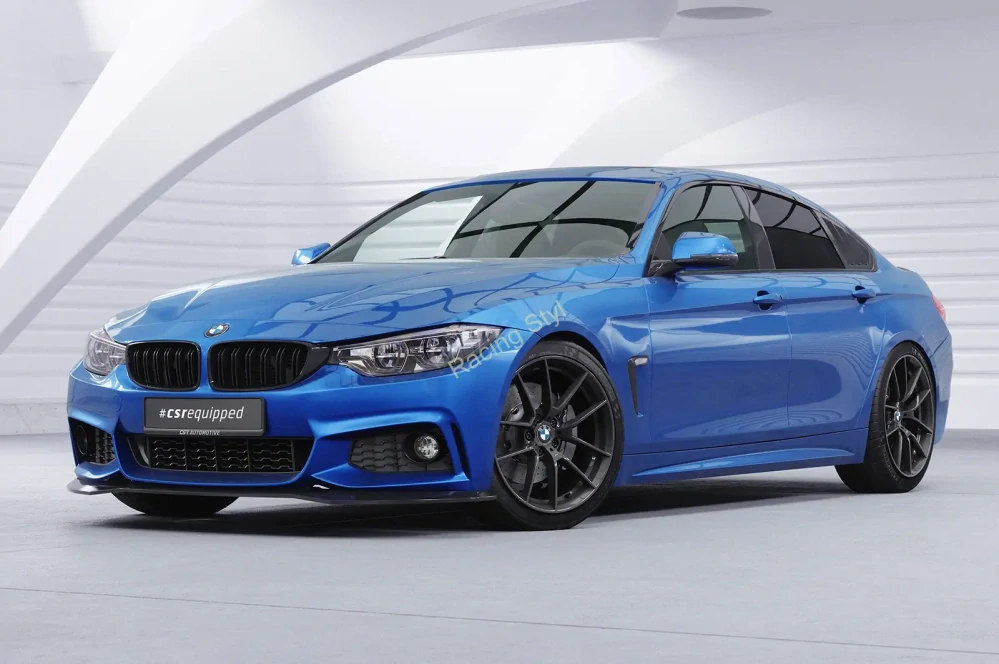 Boční kryty oken Glossy Black pro BMW 4 F36 Gran Coupe