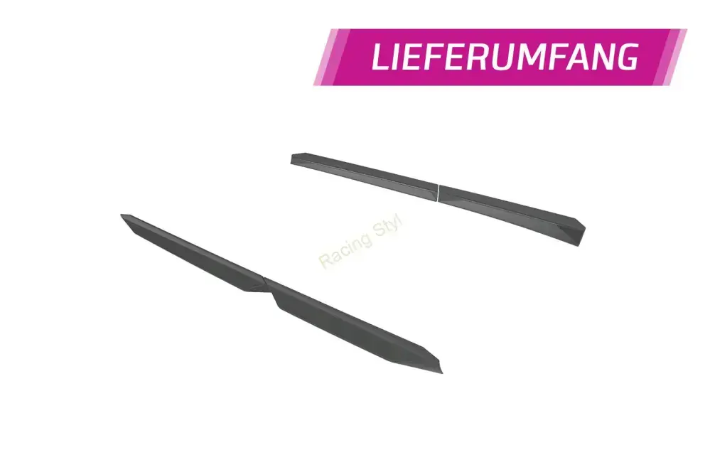 Ford Puma nástavce na boční prahy Glossy Black CSR Lesk.