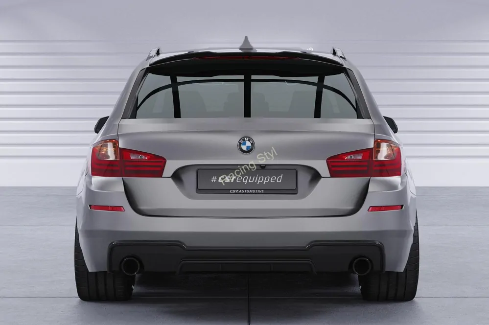 BMW 5 F11 Touring zadní střešní spoiler Glossy Black CSR Lesk.