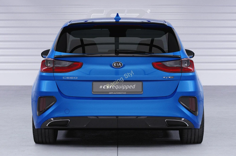 Kia Ceed (CD) spoiler pod zadní okno Glossy Black CSR Lesk.