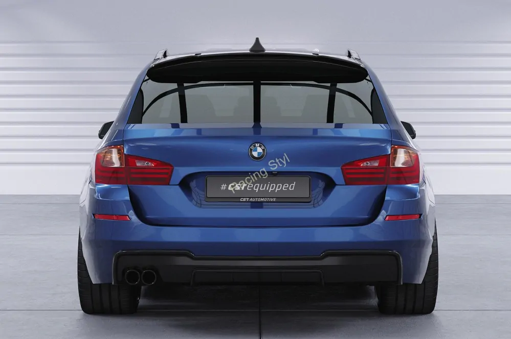 BMW 5 F10/ F11 M-Paket spoiler na zadní nárazník Glossy Black CSR Lesk