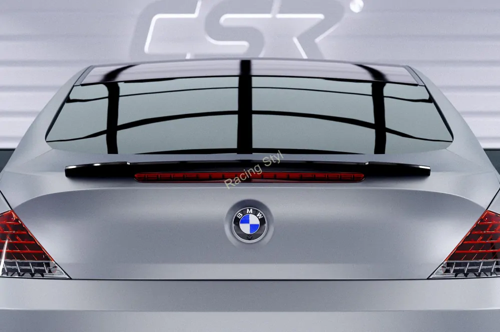 BMW 6 E63/ E64 spoiler na víko kufru Glossy Black CSR Lesk.