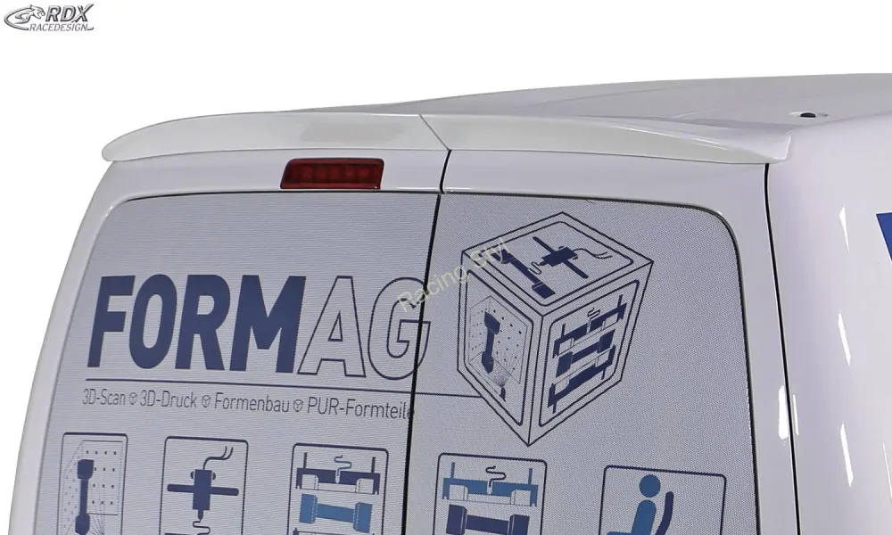 VW Caddy 2K/ 2KN střešní spoiler pro křídlové dveře RDX