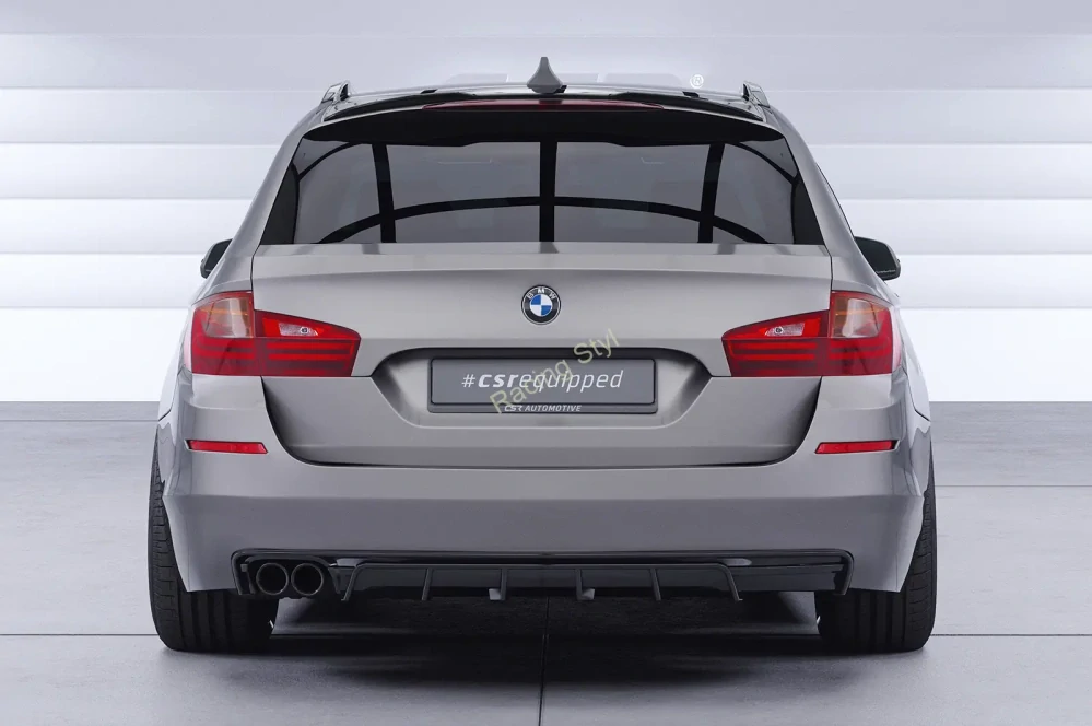 BMW 5 F10/ F11 spoiler na zadní nárazník Glossy Black CSR Lesk