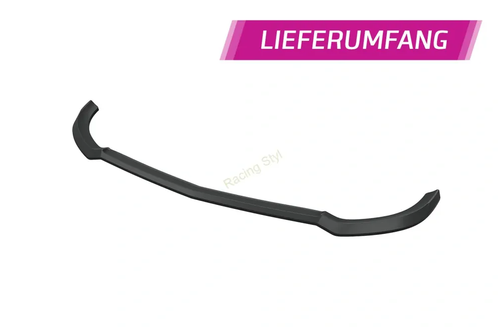 Mercedes Benz E W213/ S213 Sedan a T-Model přední spoiler lipa Glossy Black CSR Lesk.