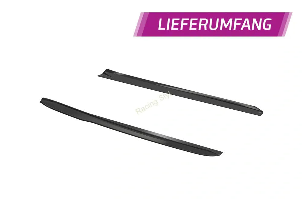 Alfa Romeo Giulia (Typ 952) spoiler na boční prahy Glossy Black CSR Lesk.