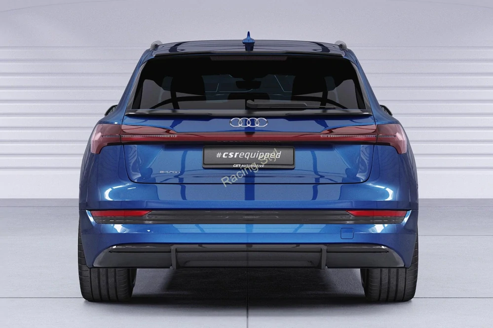 Audi e-tron/ Q8 e-tron (GE) spoiler pod zadní okno Glossy Black CSR Lesk.