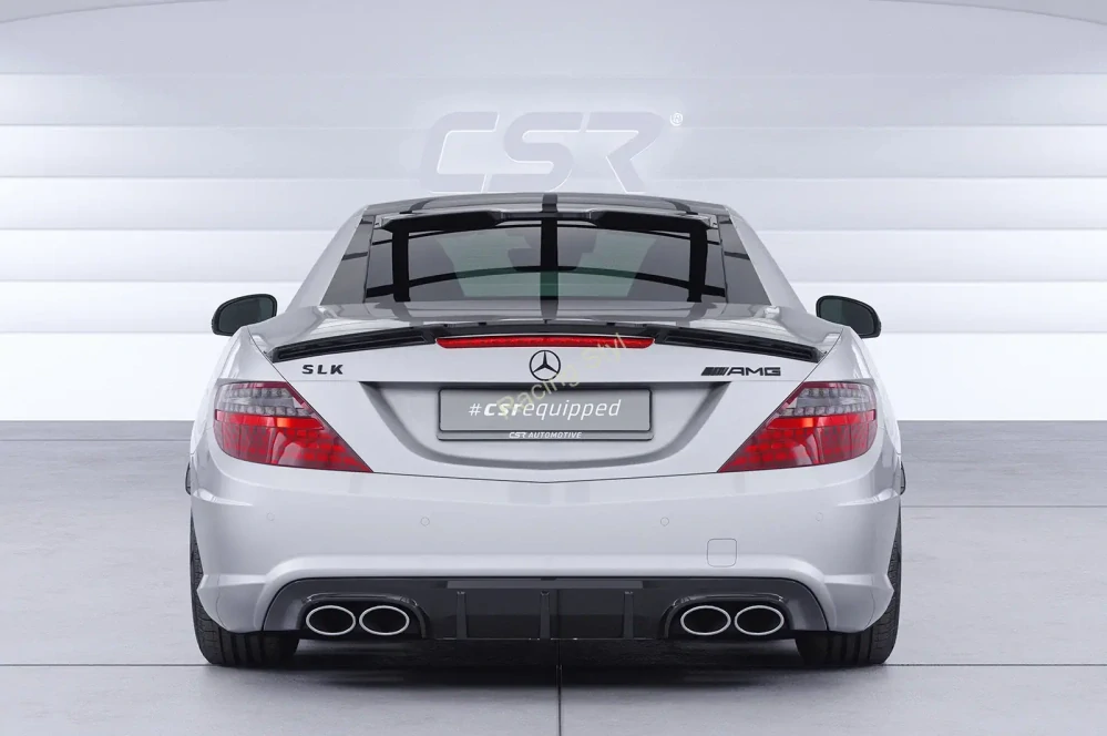 Mercedes-Benz SLK/ SLC R172 Roadster spoiler na zadní okno Glossy Black CSR Lesk.