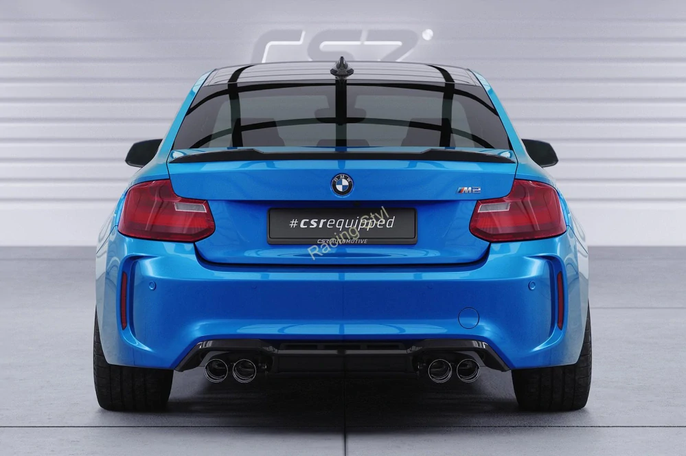 BMW 2 F22/ M2 F87 Coupe spoiler na víko kufru Glossy Black CSR Lesk.