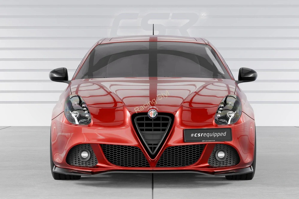 Alfa Romeo Giulietta (Typ 940) přední spoiler lipa Glossy Black CSR Lesk.