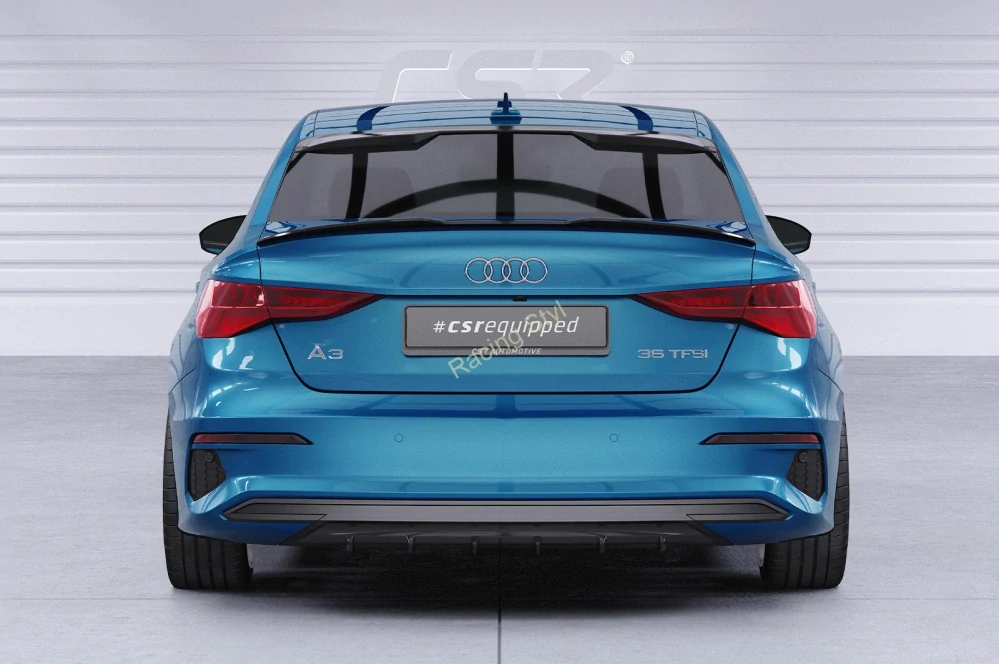 Audi A3 8Y Sedan spoiler na zadní nárazník CSR Matt.